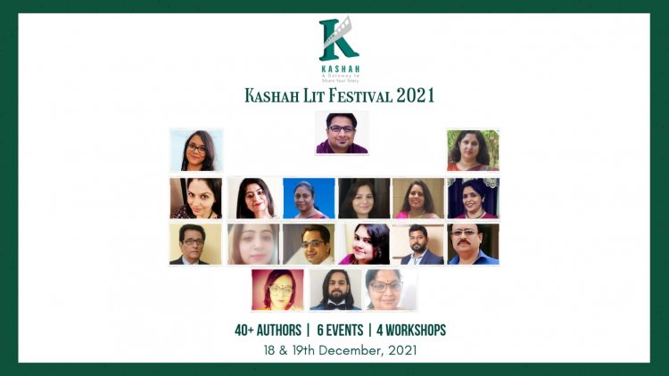 Kashah's Virtual Lit Festival reached 40,000+ people- Eminent Indian Personalities were invited.