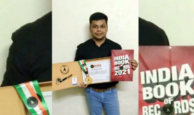 Meet Jaymin Shah a record holder in India book of records 2021