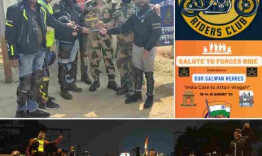 Salute To Forces Ride: The Indenigma Riders Club Way