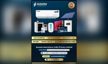 suzuma innovations india will make every house save lot of money with their  innovative solar inverter and solar ac