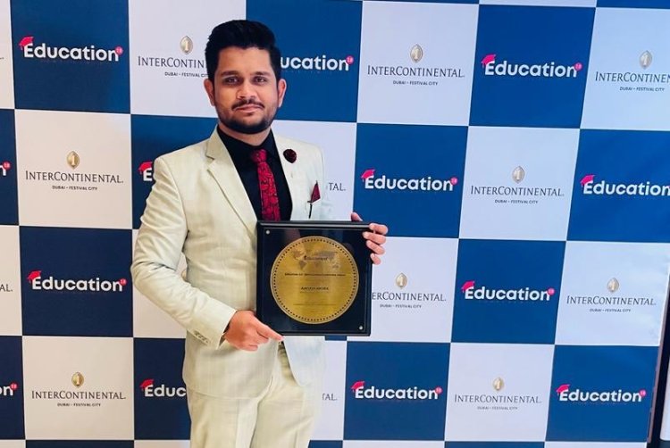 Aayush Arora is an Internationally awarded educational consultant recognized for Outstanding Leadership in the Education Industry.