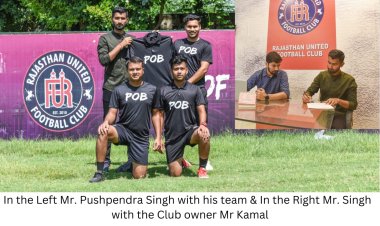 Mr. Pushpendra Singh: Architect of Fitness Brilliance at Rajasthan United
