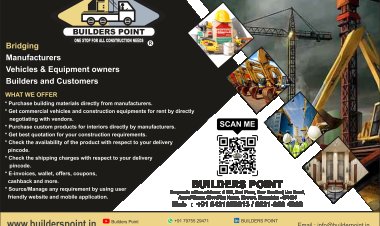BUILDERS POINT: Darshan’s Innovative E-commerce platform, one stop for all your construction needs