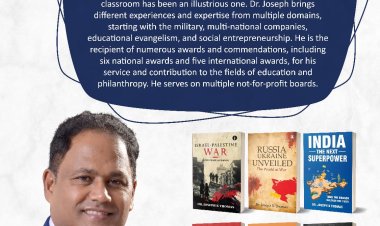 Beyond Conflict: Dr. Joseph K Thomas' Bold Proposal for Peace in the Israel-Palestine War