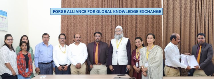 Webroller.in and Leaftech.in Partner with Bharti Vidyapeeth College of Management for Global Knowledge Exchange