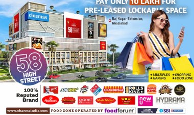 Invest in 58 High Street: A Landmark Commercial Hub by Charms India