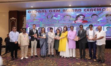 Anti Corruption Foundation of India and Tourism Department, J&K promote Jammu & Kashmir Tourism at Global Gem Award Function in Karnal, Haryana.