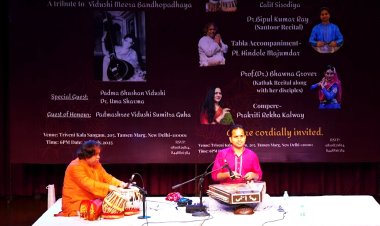 A Mesmerising Evening of Santoor by Dr. Bipul Kumar Ray at Triveni Kala Sangam