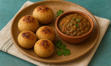 Pearl Millet Litti with Smoked Brinjal Chokha – A Rustic Classic Reimagined by Chef Ankit Gaurav
