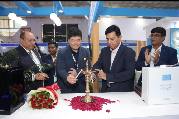 Mediqua Pavilion Inaugurated at Water Expo 2025, Featuring India’s First 7th Generation Hydrogen-Rich Alkaline Water Ioniser with Terahertz Technology