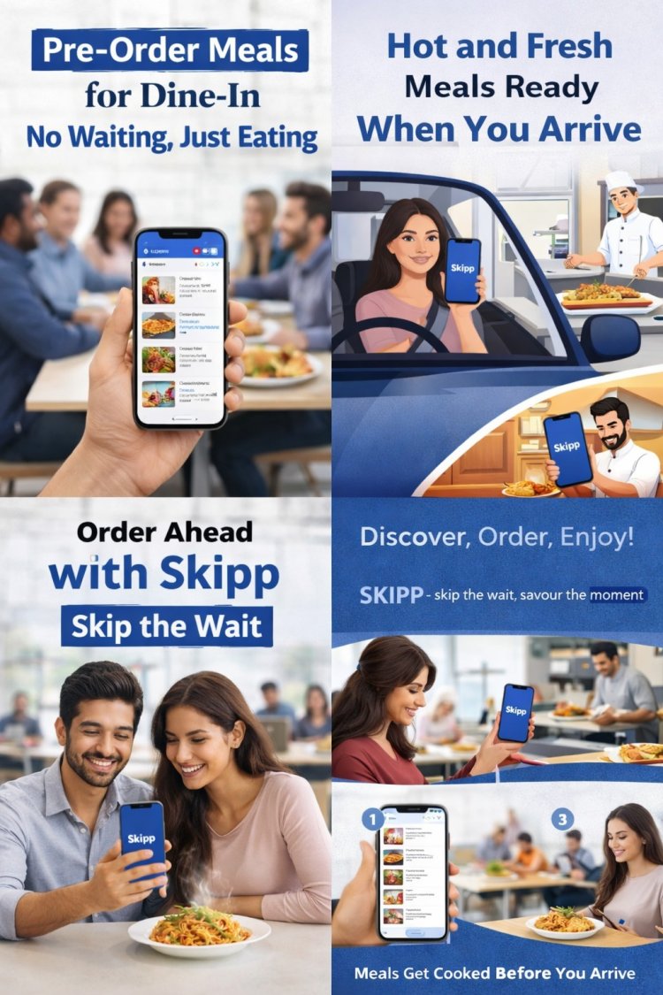 Skipp App to Redefine Restaurant Dining in India With Hot and Fresh Meals Ready on Arrival