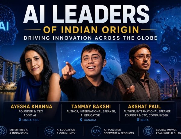 AI Leaders of Indian Origin Driving Innovation Across the Globe