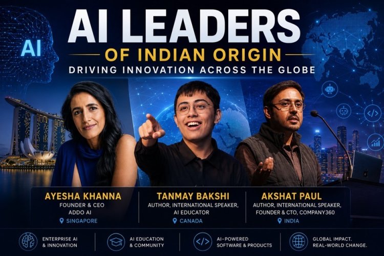 AI Leaders of Indian Origin Driving Innovation Across the Globe