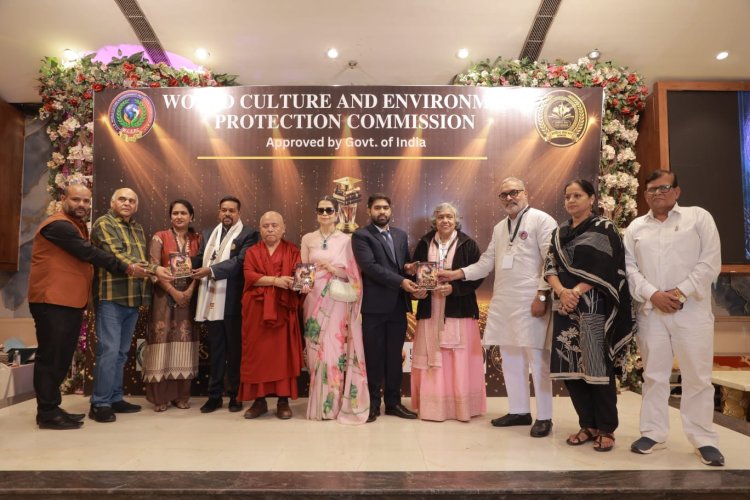 Poet Rejimon Christraj Thekkumpurathu Honored with 'Sahitya Seva Ratna Samman'; Launches Second Poetry Anthology 'The Aroma of Darkness'