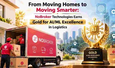 NoBroker Technologies Wins Gold for AI/ML Excellence in Logistics
