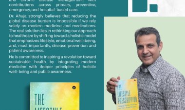 Author Dr. Ashish Ahuja on The Lifestyle Prescription: Bridging Modern Medicine and Preventive Health