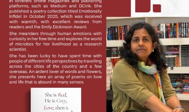 Author Antillia on Poetry, Love, and Human Emotions: Exploring the World of She Is Red, He Is Grey, Love, then, Is Absurd